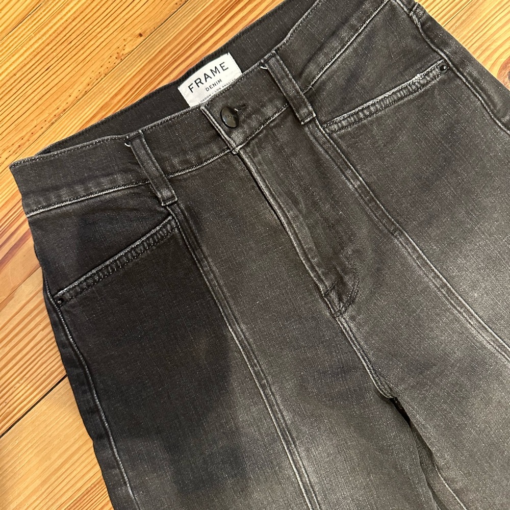 Frame High Rise Wide Leg Jean SZ 27